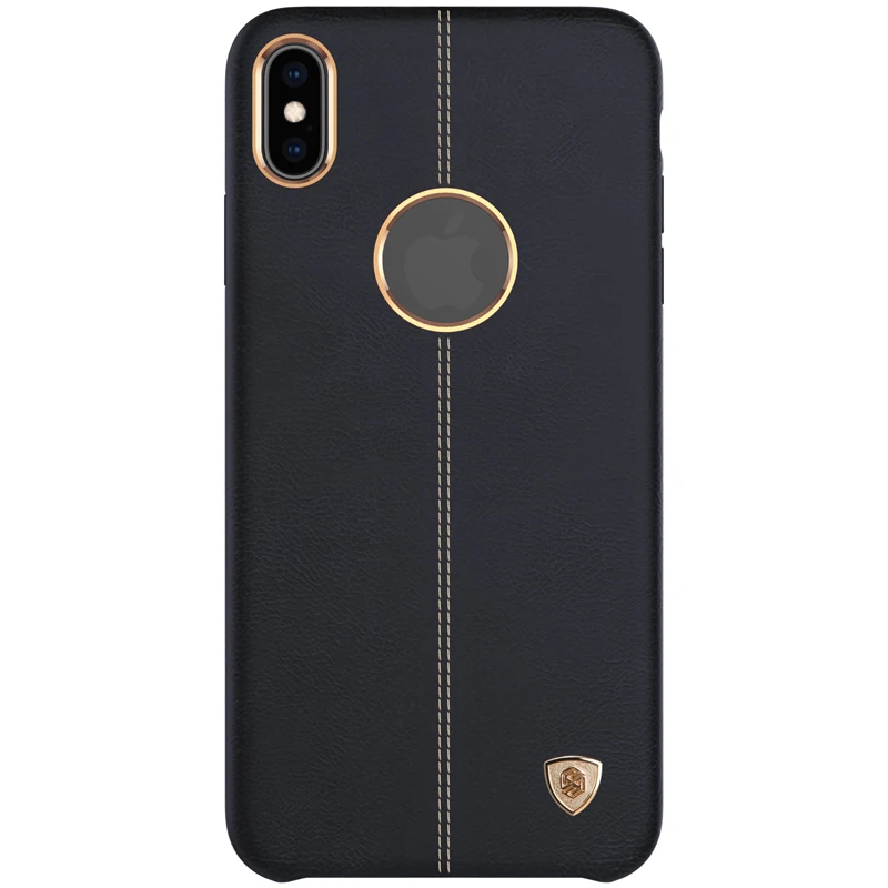 Чехол для Apple iPhone Xs Max Xr NILLKIN Englon Series кожаный чехол Винтажный элегантные чехлы на