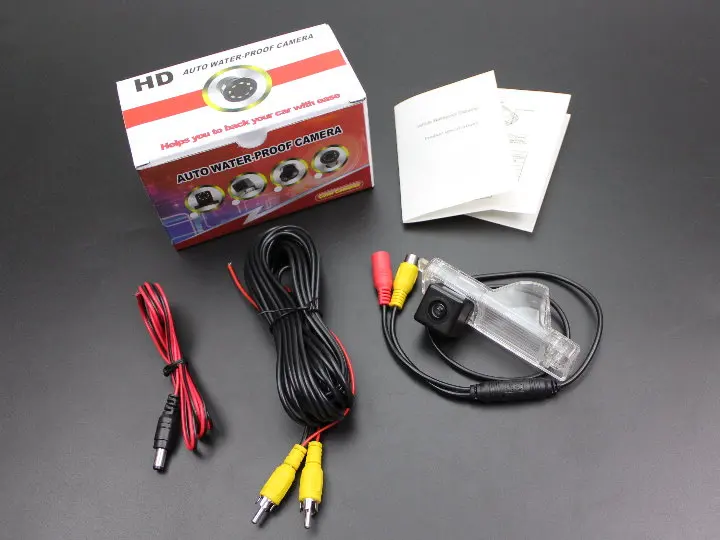 Liislee камера заднего вида/резервная парковочная камера для Toyota Highlander/Kluger XU40 MK2/светильник для номерного знака OEM/ночное видение