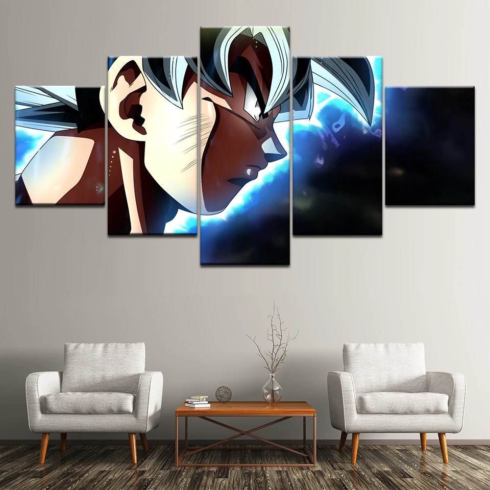Canvas Painting Dragon Ball Super HD Wallpapers 5 Pieces Wall Art Painting Modular Wallpapers Poster Print for Home Decor Canvas Painting Dragon Ball Super HD Wallpapers 5 Pieces Wall Art Painting Modular Wallpapers Poster Print for Home Decor