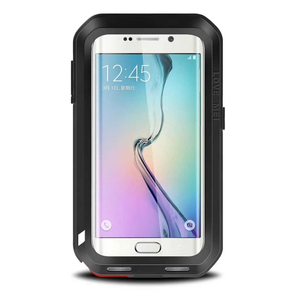 

Armored Hybrid Cover Case Waterproof Case Fundas Housing Water/Dirt/Shock/Rain Proof For Samsung Galaxy s6 S6 edge Plus Case