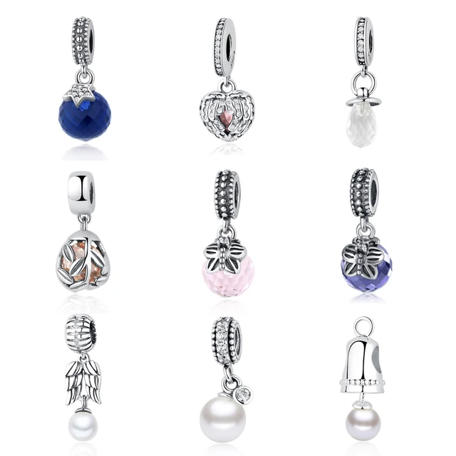 charm pandora campana con perla charm pandora campana con perla