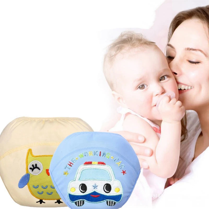 

Washable Diapers Babys Diaper Cover Wrap Cartoon Print Babys Nappy Changing Reusable Babys Cloth Diapers