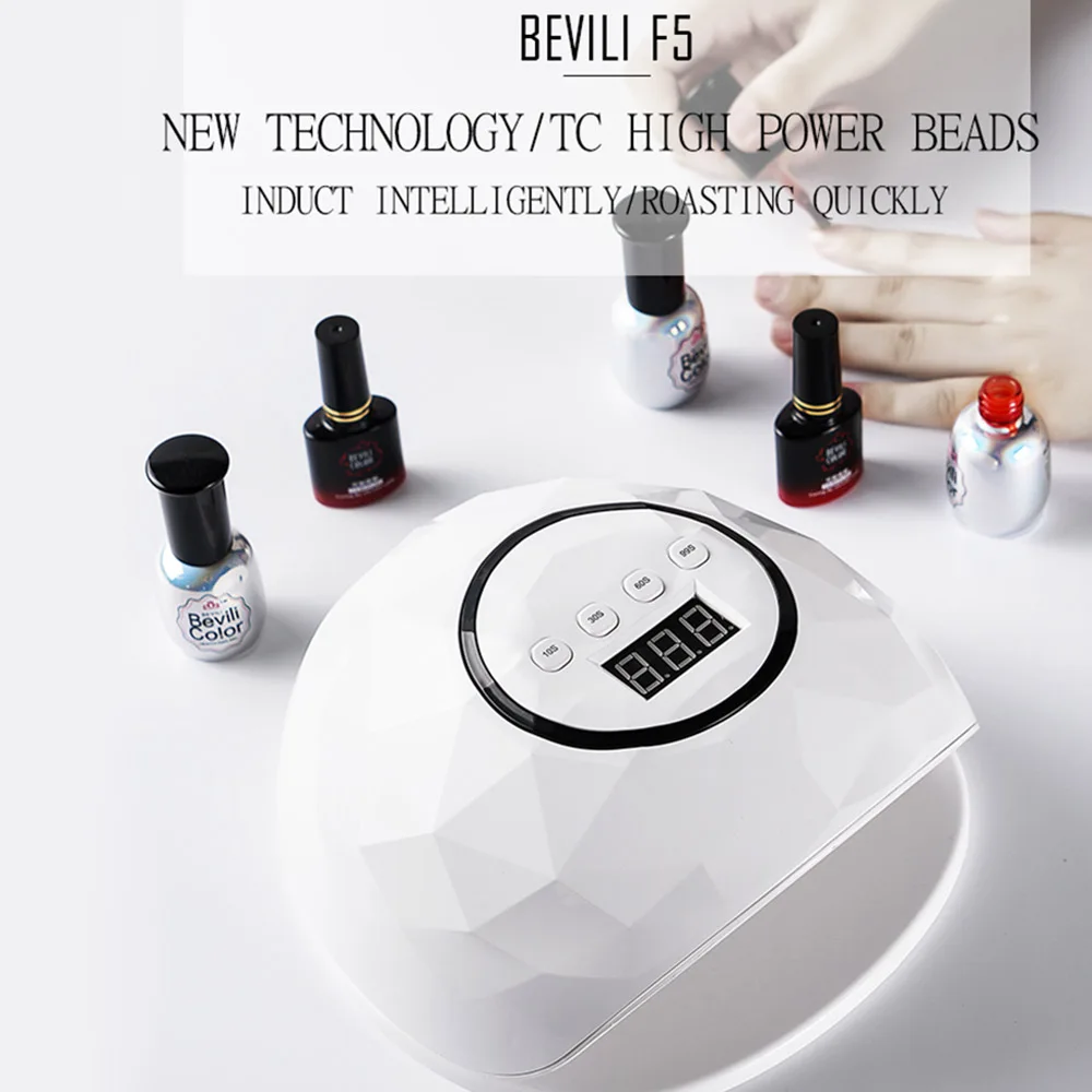 

72W UV Lamp for Nails Led Nail Dryer Manicure/Pedicure for Curing All Gel Nail Polish Nails Salon Tool Home Use Beauty&Health