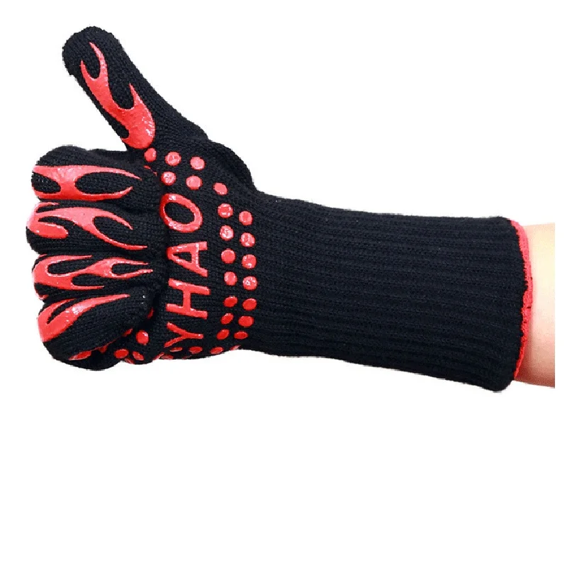 1 шт. устойчивые к порезам защитные перчатки 5 Самозащита проволока режущие рабочие перчатки наружные анти-резные Goves - Цвет: Red