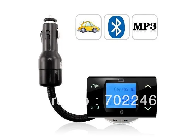 Bluetooth Car Kit MP3 Player FM Transmitter Modulator Remote Control