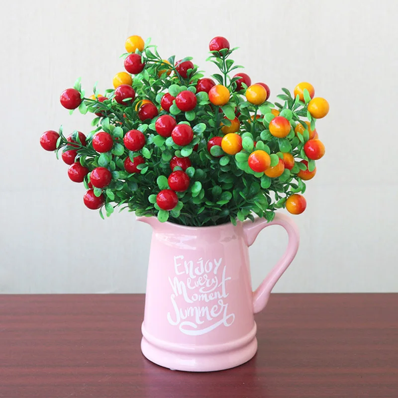 Artificial Fruits Simulation Fake Plant Bouquet Home Wedding Party