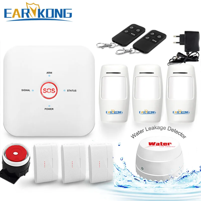 Wifi GSM сигнализация домашняя охранная 433 МГц беспроводной датчик сигнализации