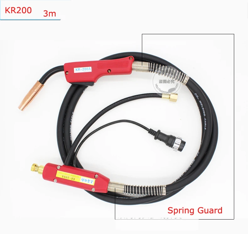 Mig,mag Co2 Gas Welding Gun 3m Cables Kr200a Panasonic Connection