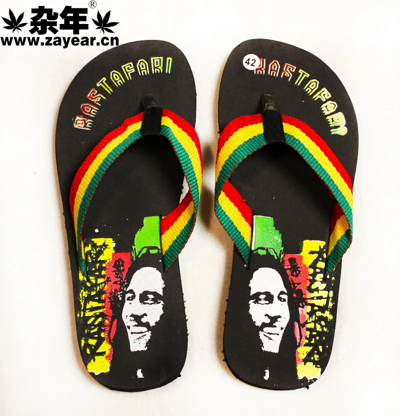 bob marley slippers