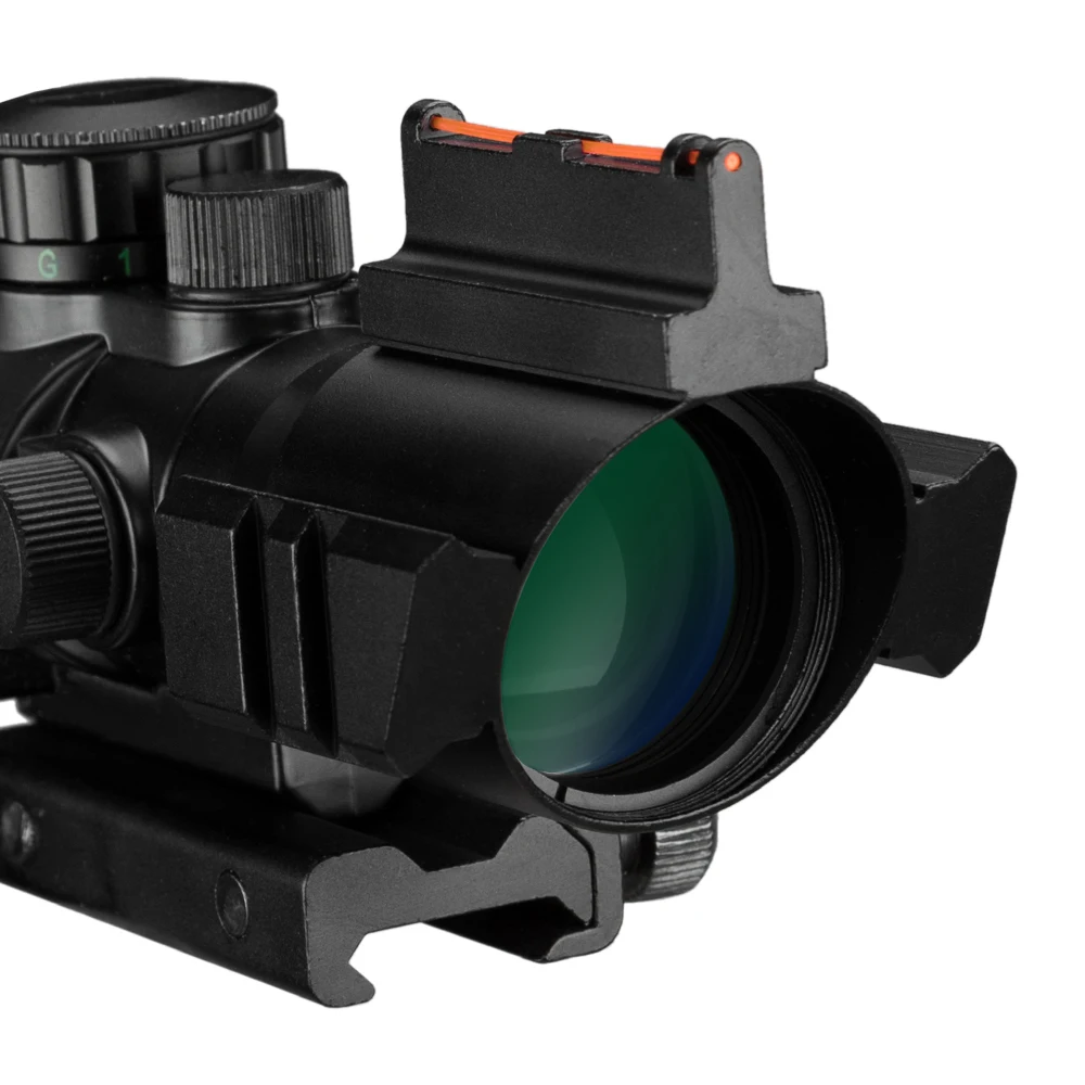 Najtaniej 4x32 Acog luneta 20mm jaskółczy ogon Reflex optyka zakres Tactical Sight polowanie Gun Rifle Airsoft Sniper lupa wiatrówka