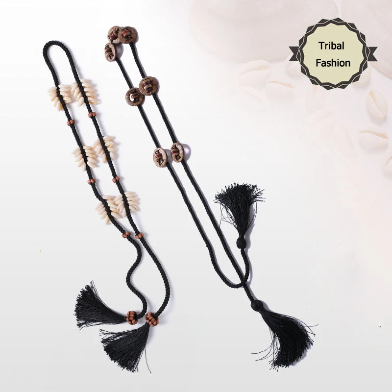 

Shell decoration Dancewear ATS Tribal Belly Dance Accessories Women Headpieces 120cm Dance Headbands Tribal Gypsy Jewelry