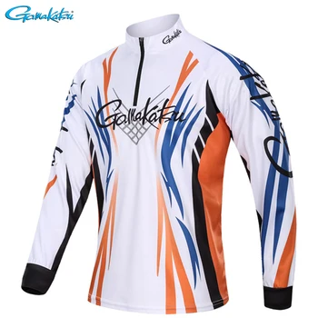 

GAMAKATSU Clothing Fishing Long Sleeve Clothes Anti-UV Sunscreen Breathable Quick Drying Outdoor Sports Summer Fishing Shirts