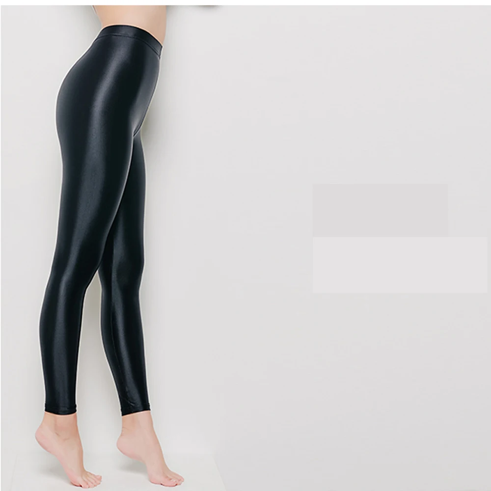 LEOHEX нейлоновый блеск сексуальный Bas сатин Brillant непрозрачные Collants pantalon brillant сексуальные колготки Mince Taille Haute Thights Femmes