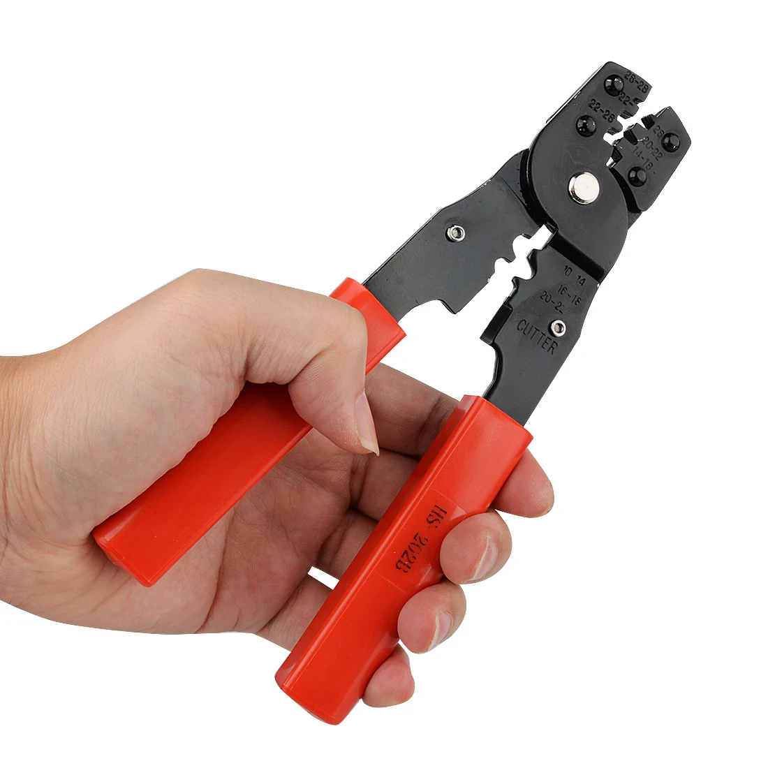 1pc Mini WX-202B Pliers Multi Functional Pliers Wires Terminals Crimpper Crimping Tool For Cutting Wires