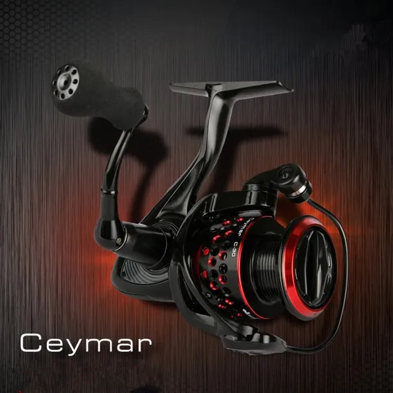 Окума ceymar 5.0: 1 Передаточное отношение спиннинг Рыбалка катушка 8BB морской Рыбалка колеса Водонепроницаемый дизайн Пресноводного катушки