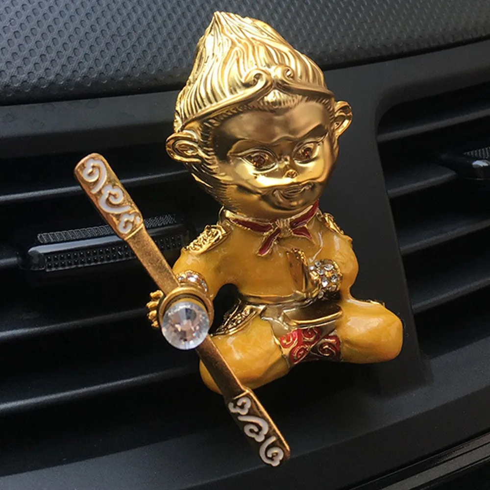Qitian Dasheng Monkey Sun Wukong автомобильный парфюм, автомобильный парфюм, украшение автомобиля, ароматерапия, авто аксессуары 19Mar12
