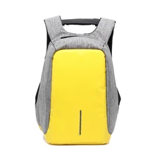 Мужской многофункциональный Противоугонный Рюкзак 15," дюймовый ноутбук Usb зарядные рюкзаки водонепроницаемый Школьный Сумки для деловых поездок