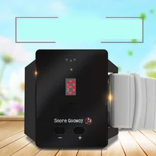 Snore стоппер электронный массажный, чтобы уменьшить храп сна бессонница стоп храп браслет бессонность биообратная связь