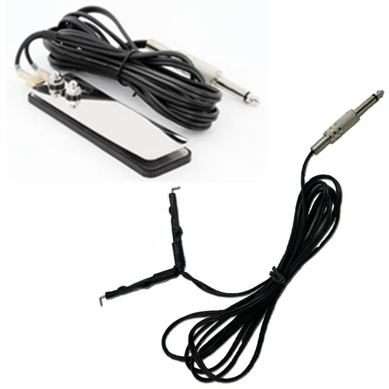 Pro New Mini Stainless Steel Foot Switch Pedal & Clip Cord ...