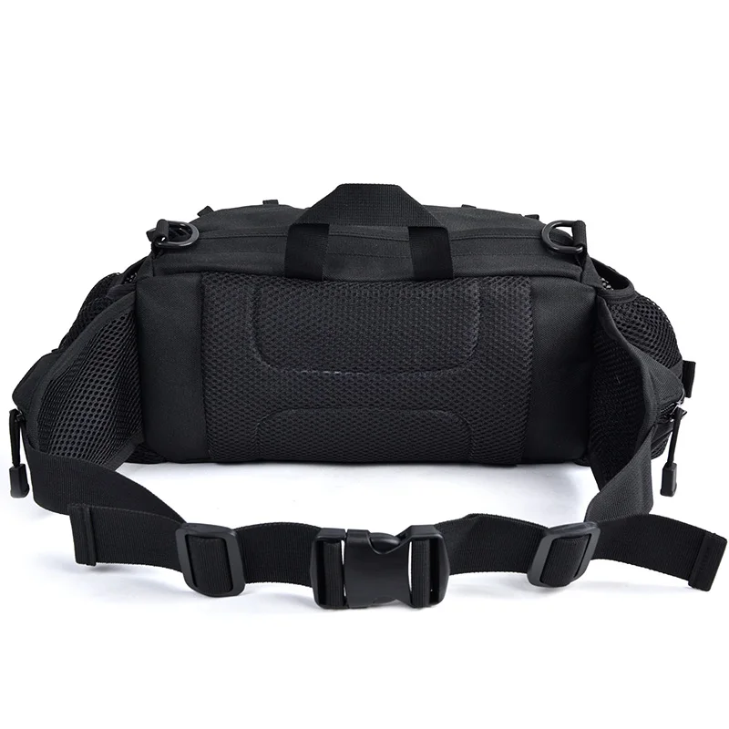 Военные Стиль путешествия бутылки воды Waistbag Фанни поясная сумки 600D нейлон ремень
