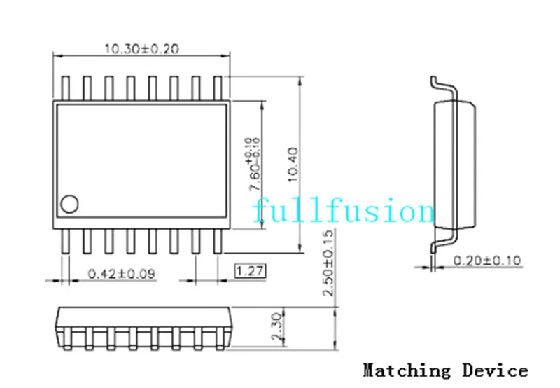 SOIC16P 1.27mm ġ SPI ÷   ip68 ip68 ip68 ip68  AP-ACA-SPI-006