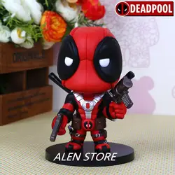 2018 Q версия X-men Deadpool ПВХ кукла фигурка игрушки подарок для детей коллекционная игрушка 5,5 "14 см