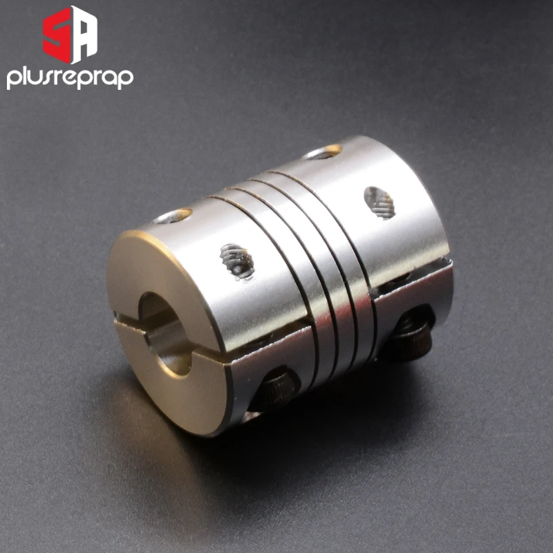 

3D Printer Accessory 5X8mm Coupler CNC Aluminium Alloy Z Axis Stepper Motor Flexible Shaft Coupling For T8 Lead Screw