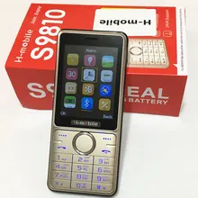 S9810 double SIM double veille mobile téléphone 2.8 pouce écran téléphone portable Russe clavier téléphone H-mobile S9810