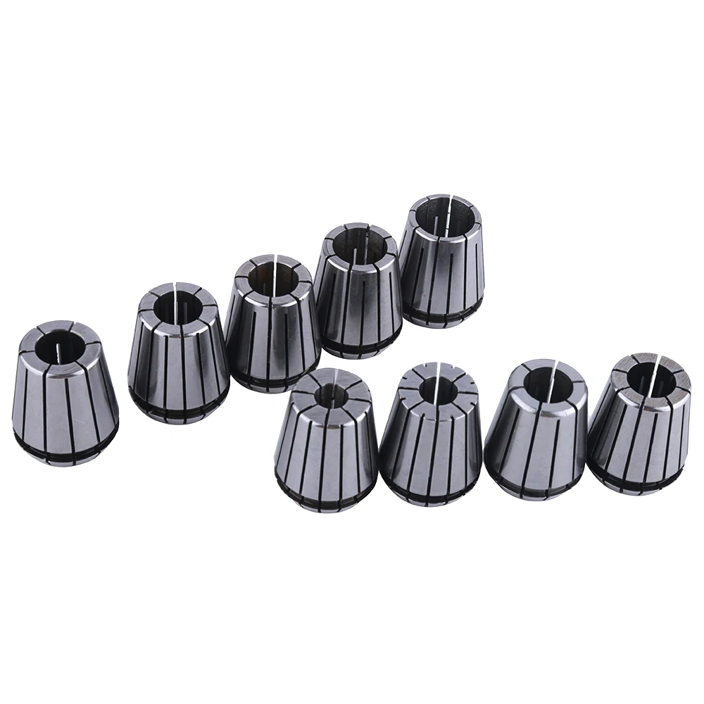

10pcs/set MT3 M12 ER32 Collet Chuck Morse Taper Holder + ER32 Spring Collets For CNC Lathe Milling Tool