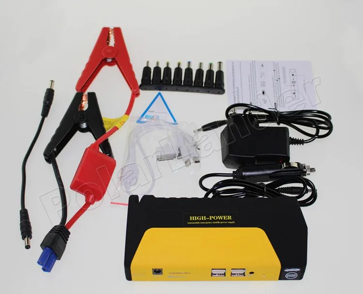 Автомобильный усилитель высокой емкости jumper Jump Starter 4 USB аварийное пусковое устройство зарядное устройство для бензина и дизельного автомобиля с насосом