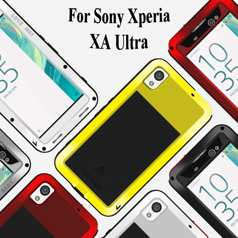 bilder für 6 ''XA Ultra Liebe Mei Rüstung Cover Unterwassergehäuse für Sony Xperia XA Ultra Fundas Shell Gehäuse Wasser/Dirt/Shock/Regen Beweis Capa bilder für 6 ''XA Ultra Liebe Mei Rüstung Cover Unterwassergehäuse für Sony Xperia XA Ultra Fundas Shell Gehäuse Wasser/Dirt/Shock/Regen Beweis Capa
