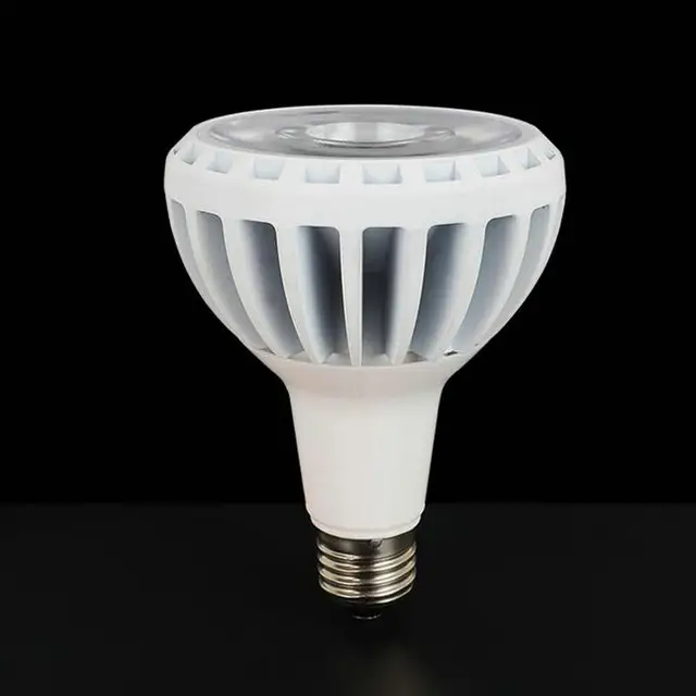 free shipping cri 90 15w dimmable par30 cob led light e27 spotlight