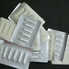 50 шт. игла для татуировки бровей 14pin лопатки для бровей Иглы красивые инструменты для постоянного макияжа ручка питания