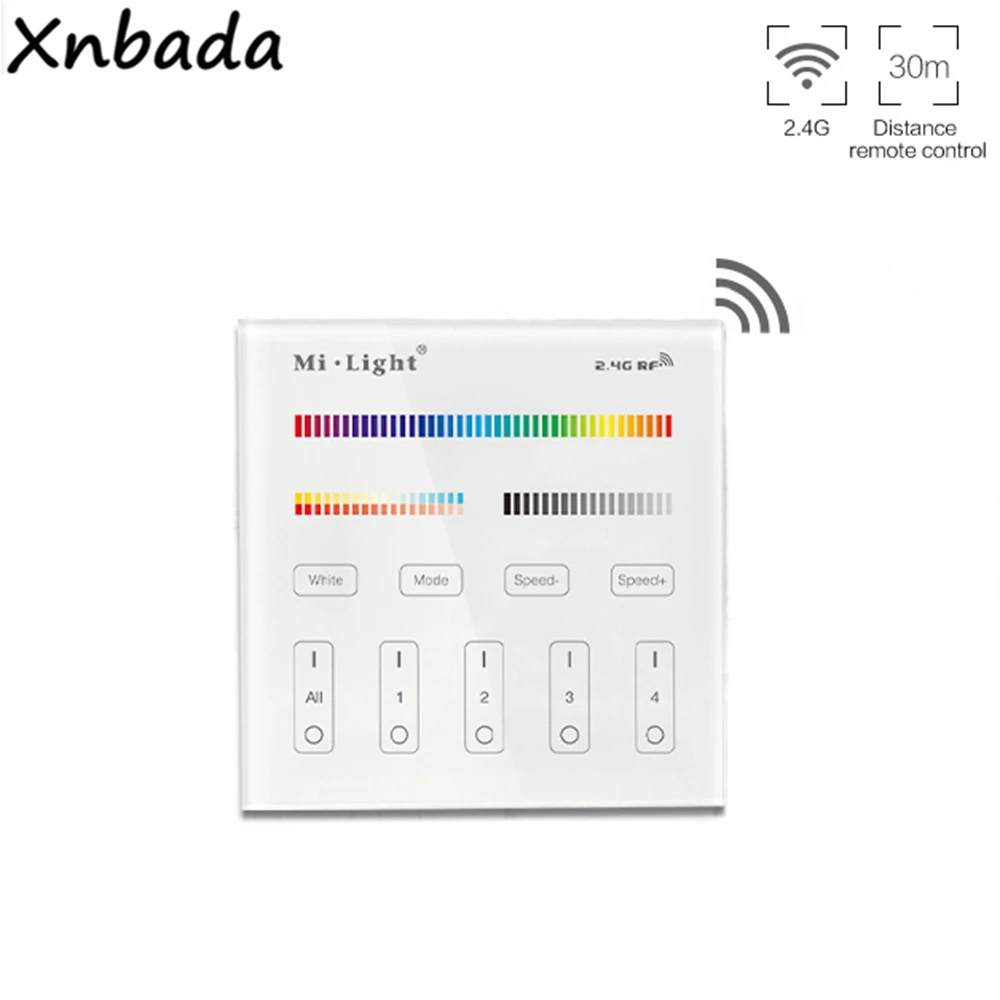 Mi светильник B4 RGB + CCT сенсорная панель дистанционного управления MiBoxer 2 4G FUT039