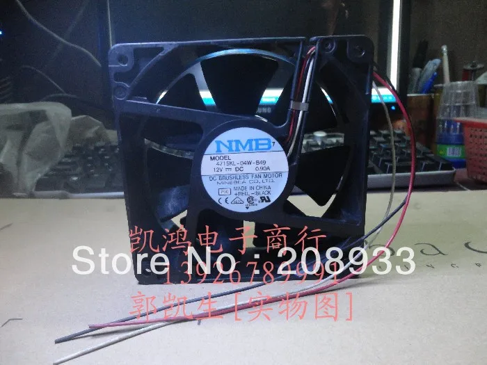 

For NMB 4715KL-04W-B49 12V 0.90A 12CM 12038 third-tier server fan+cooling fan