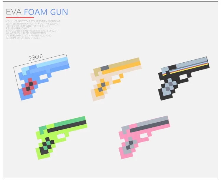 2015 New font b Minecraft b font Toys font b Minecraft b font Foam Diamond gun