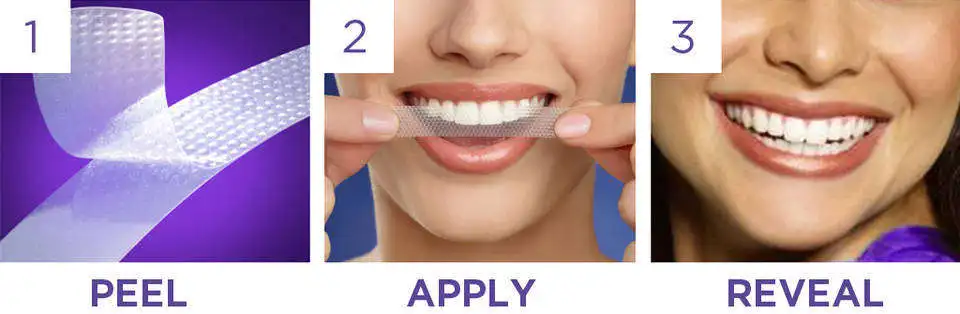 Efeito de Luxe Originais de Higiene Crest 3d White Whitestrips Dentes Profissional 1 Caixa 20 Bolsas Oral Dentes Branqueamento Tiras 11 Beleza e saúde