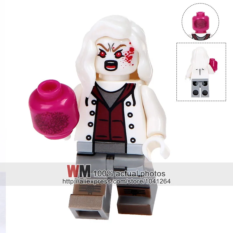 

Single Sale WM322 uZombie Liv The Horror Theme Movie TV Show Halloween Action Building Blocks Children Gifts Toys