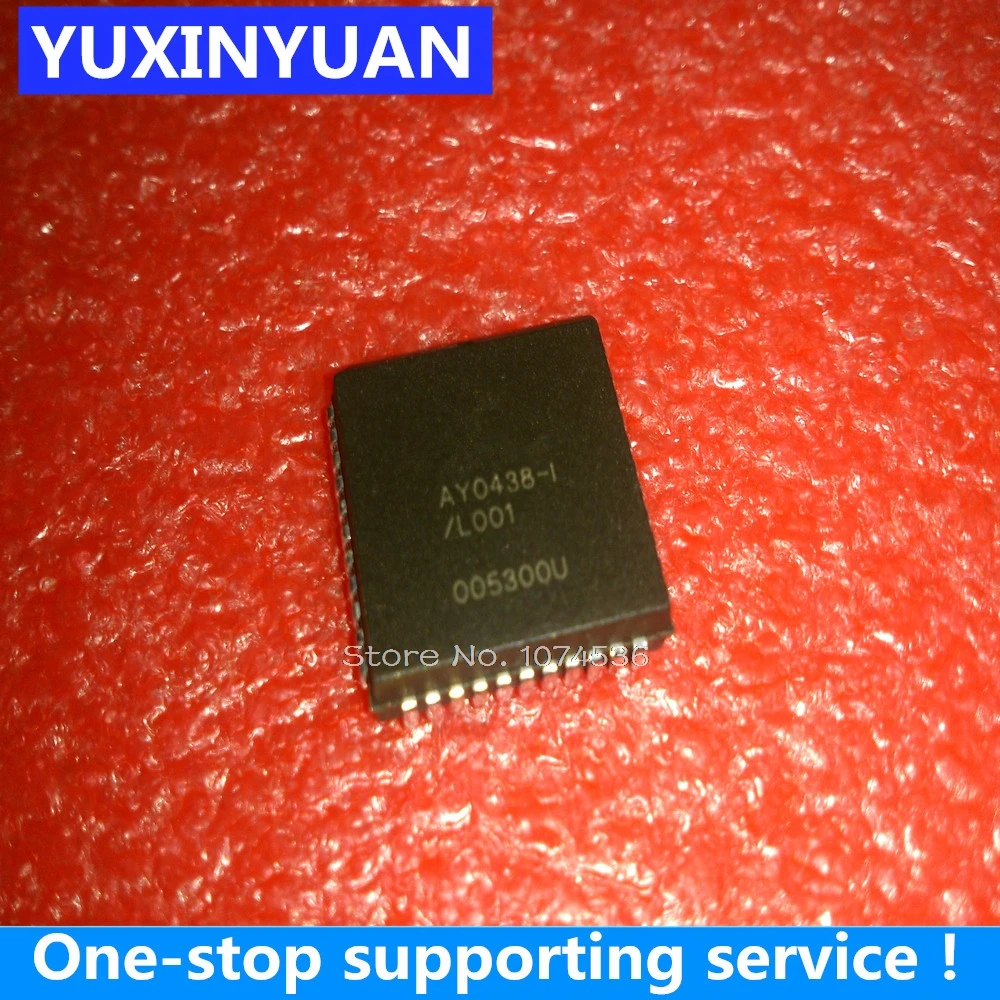 1 pieza AY0438 I/L001 AY0438 I AY0438 PLCC44 IC LCD DRIVER CMOS 32SEG ...