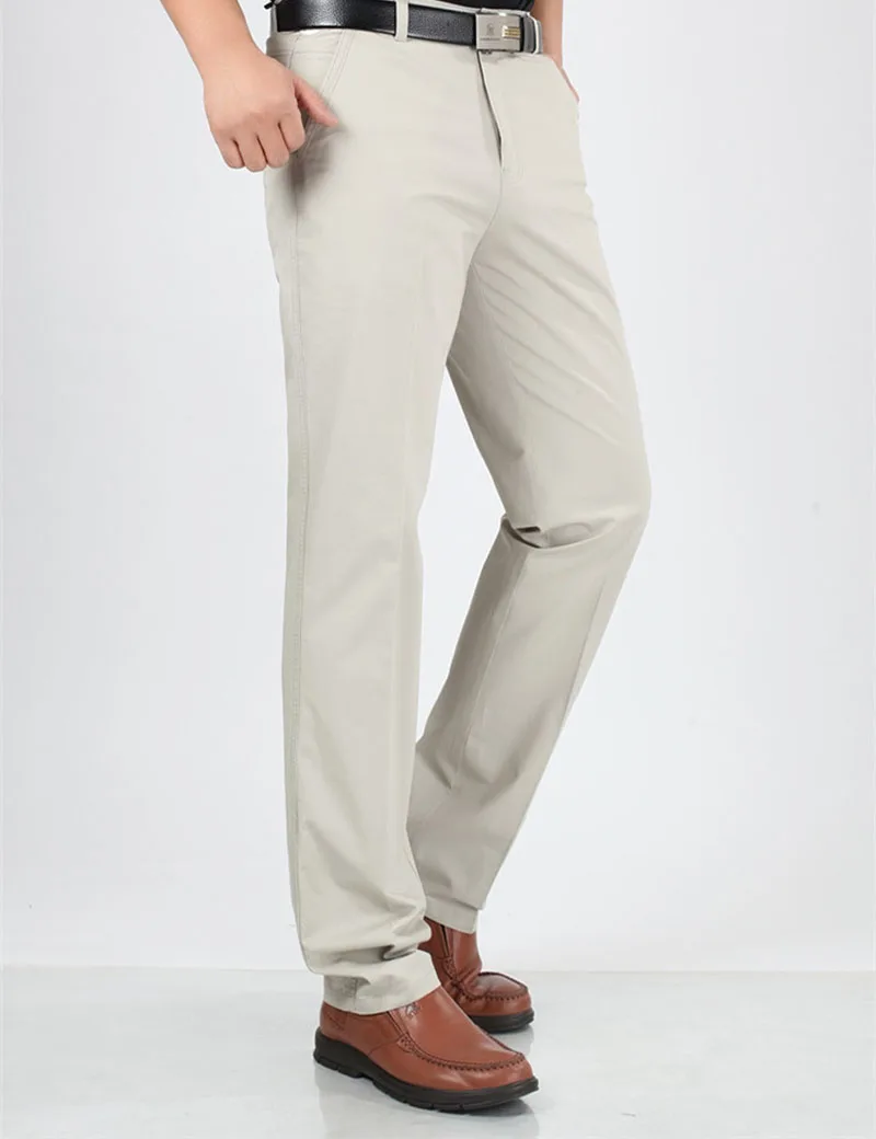 Men's Summer Business Work Cotton Straight Long Pants Trousers 29 40 3