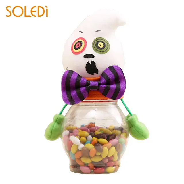 Ghost Pumpkins Novelty Halloween Candy Box Halloween Candy Bottle