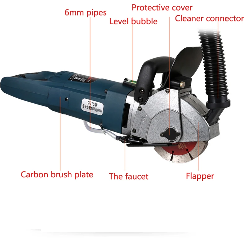 4800 Вт professional Электрический кирпичная стена chaser машина для продажи запчасти машины для резки камня стены канавка машины