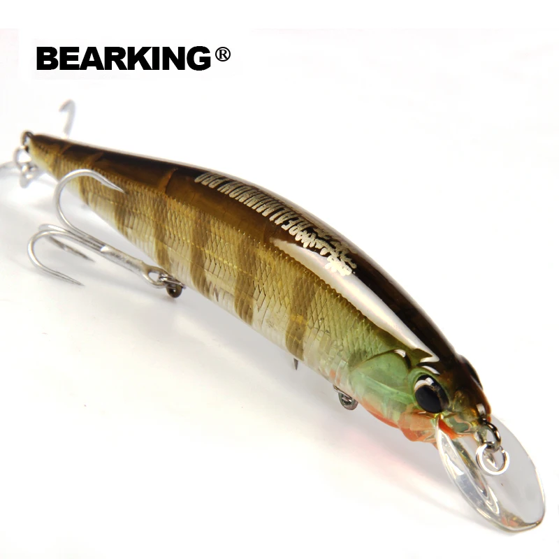 Розничная продажа Bearking горячая модель рыболовные приманки жесткий приманки различных цветов на выбор 120 мм г 18 г Гольян, качество