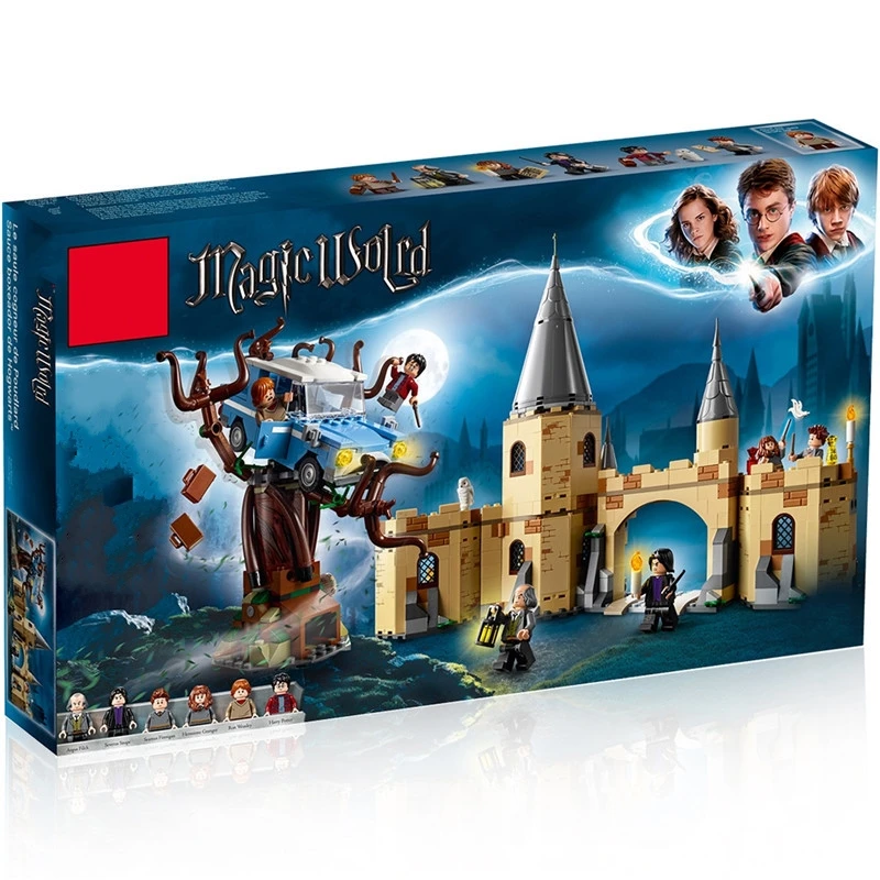 

In Stock 6044 Pcs Harri Potter Movie Hogwarts Castle Building Blocks Bricks Kids Toys No Box With Legoingllys 71043