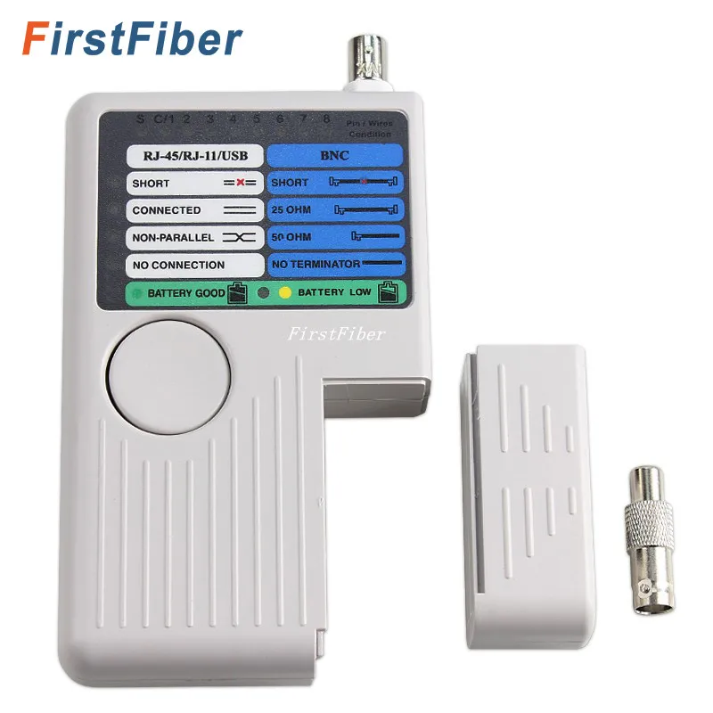 

New Remote RJ11 RJ45 USB BNC LAN Network Cable Tester For UTP STP LAN Cables Tracker Detector Top Quality Tool