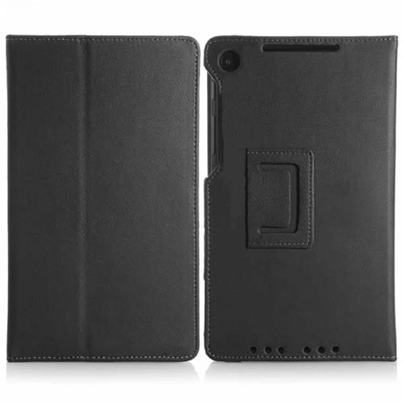 

KiKiss PU Leather Top Quality Ultra Slim Solid Case For ASUS Google Nexus 7 ii 2nd 2 Gen 2013 FHD Flip Stand Folding Cover
