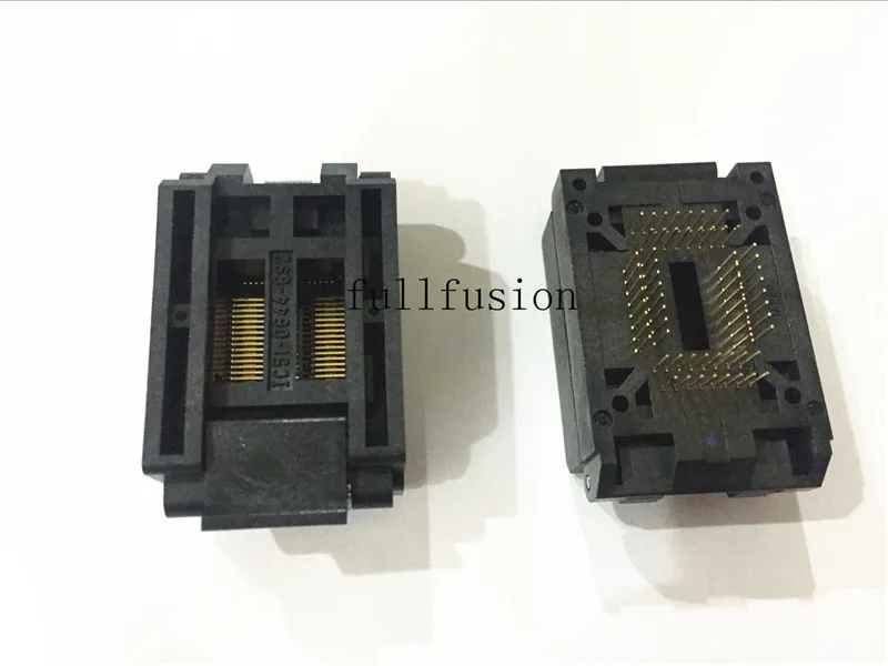 IC51 0644 692 QFP64P IC тесты разъем 0 8 мм Шаг yamichi гореть в разъем|Промышленные компьютеры и
