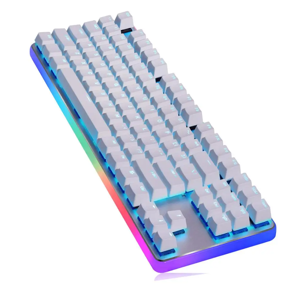 GK87 PRO игровая механическая клавиатура [Cherry MX Silent Red] TKL 87 key Anti ghosting RGB с подсветкой