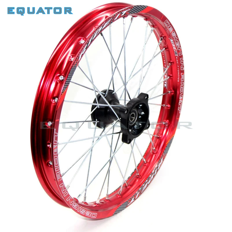 Bicicleta da Sujeira Aro da Roda de Liga para Kayo Mmfront Polegada Traseira 1.85x12 Polegadas Hr-160cc Ty150cc Pit Bicicleta 12 14 Roda 12mm 15 1.40x14 6 polegadas aro da roda de liga para