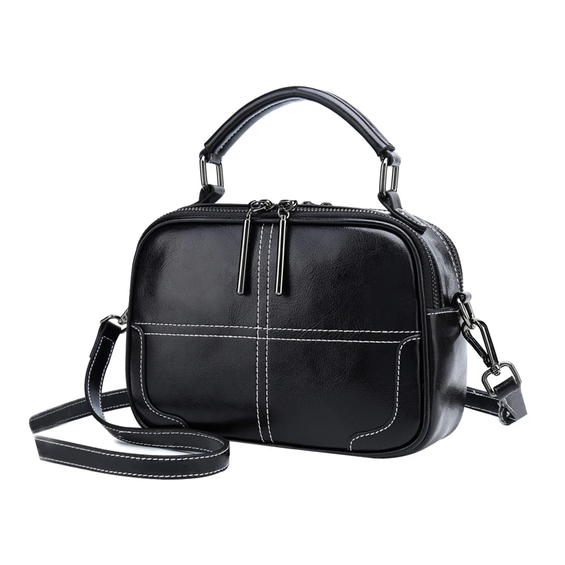 

Fashion Women Leather Handbags Travel Make Up Clothing Sorting Storage Pouch Female High Quality Casual Shoulder Crossbody Tote